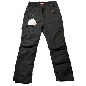 Camii Mia Girls Cargo Snow Pants XL Black